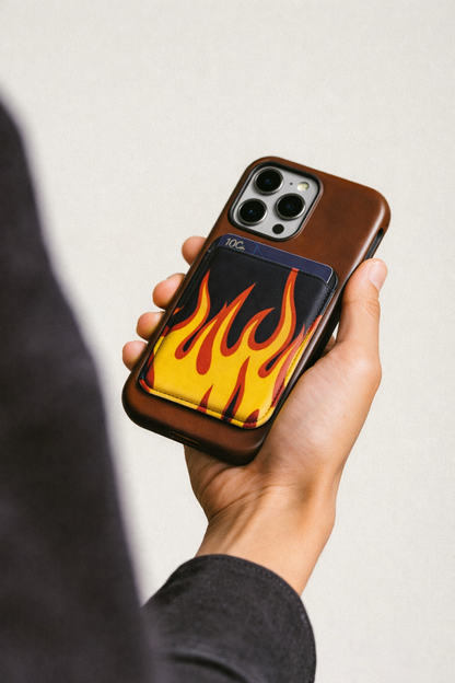 Flames MagSafe Wallet