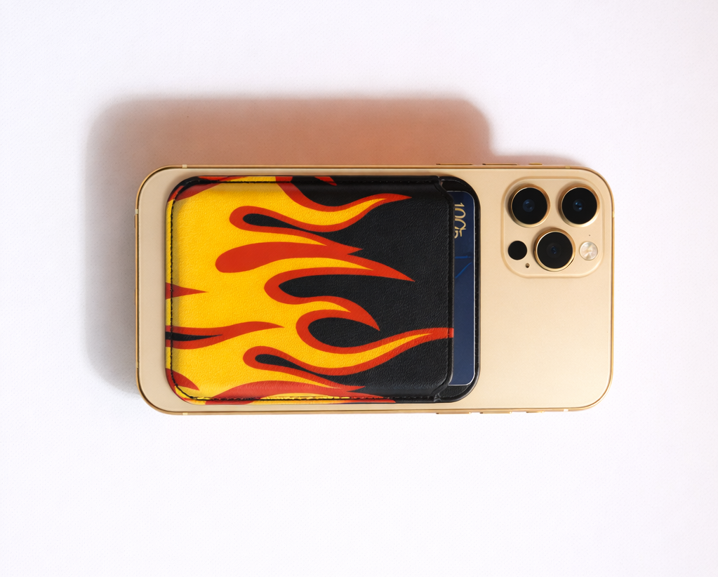 Flames MagSafe Wallet