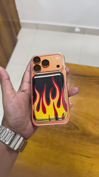 Flames MagSafe Wallet